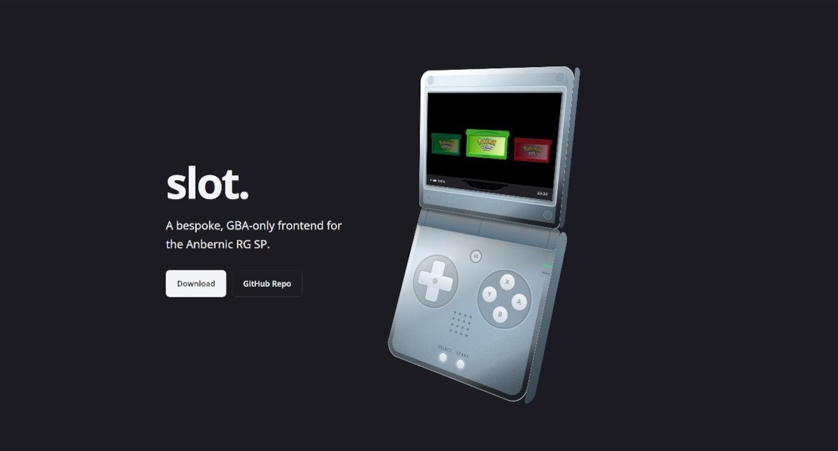 slot. A GBA-only frontend for the Anbernic RG SP